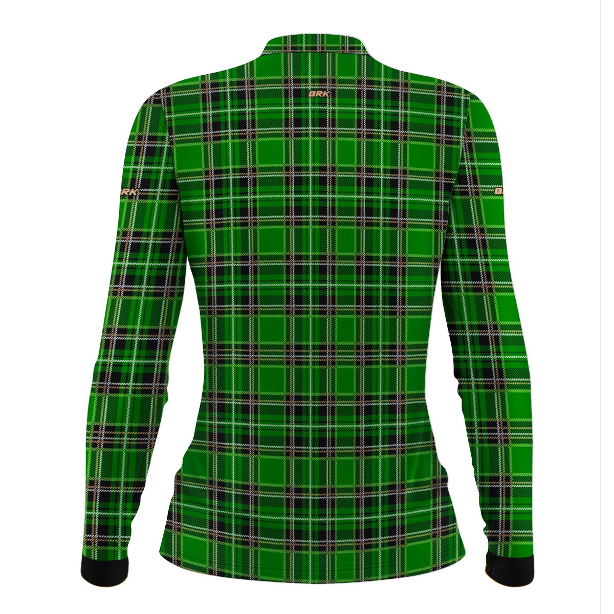 Camisa Feminina Country Brk Xadrez Verde com Proteção Solar UV50+ - Brk Agro