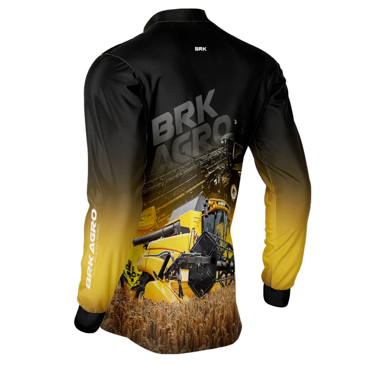 Camisa Agro Brk Colheitadeira CR11 com Proteção Solar UV50+ - Brk Agro