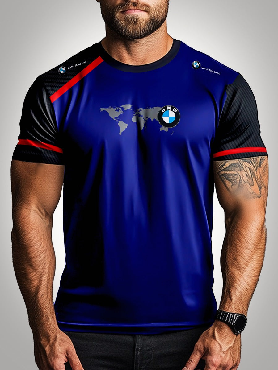 Camiseta Motociclismo Brk Casual BMW com Proteção Solar UV50+ - Brk Agro