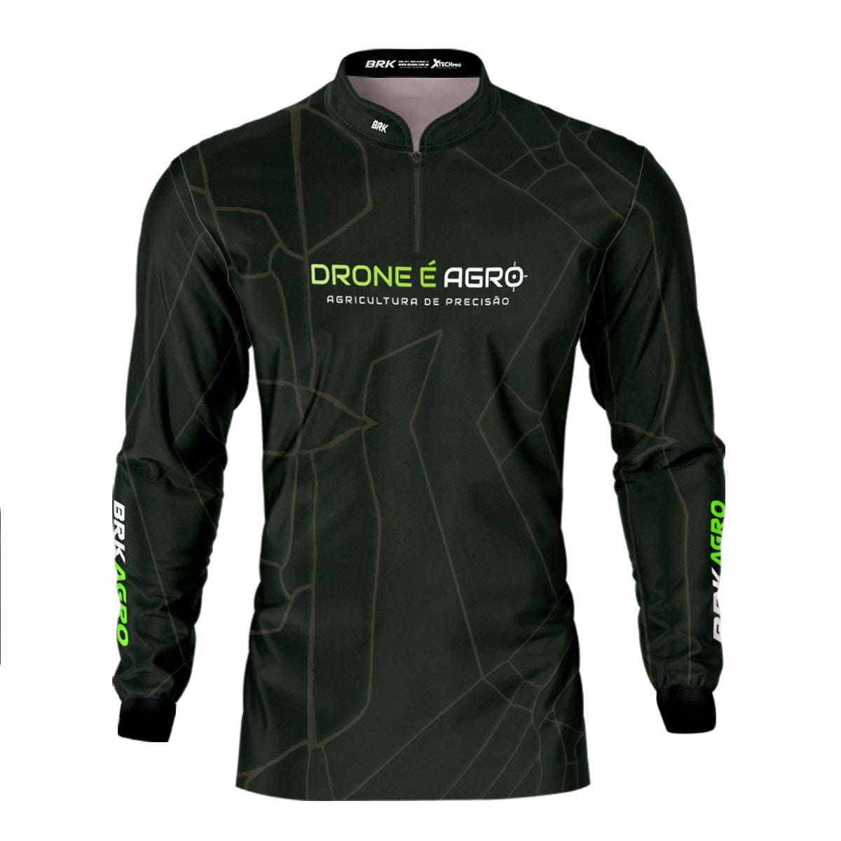 Camisa Agro Brk Agricultura de Precisão com Proteção Solar UV50+ - Brk Agro