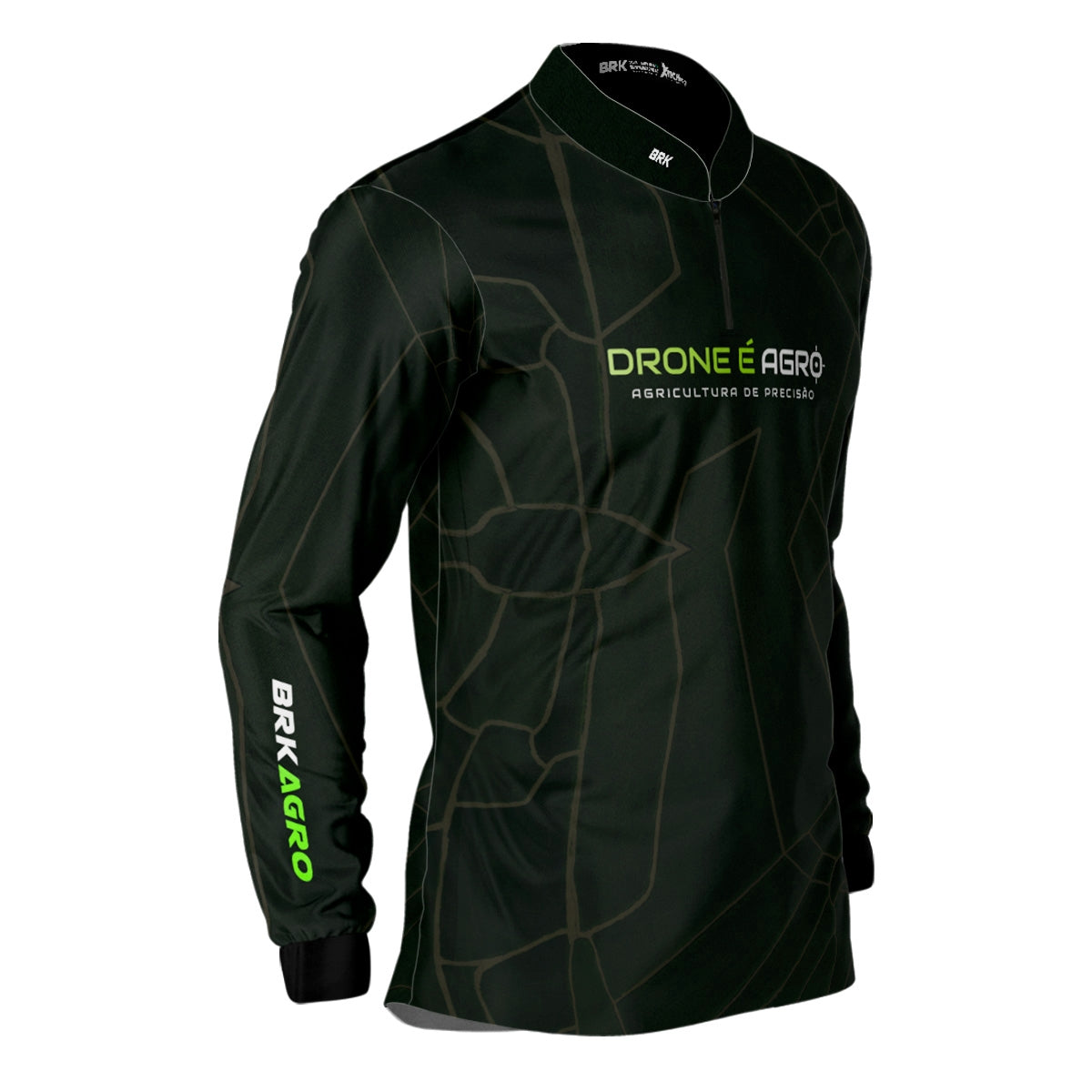 Camisa Agro Brk Agricultura de Precisão com Proteção Solar UV50+ - Brk Agro