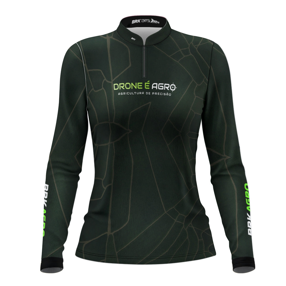 Camisa Agro Feminina Brk Agricultura de Precisão com Proteção Solar UV50+ - Brk Agro