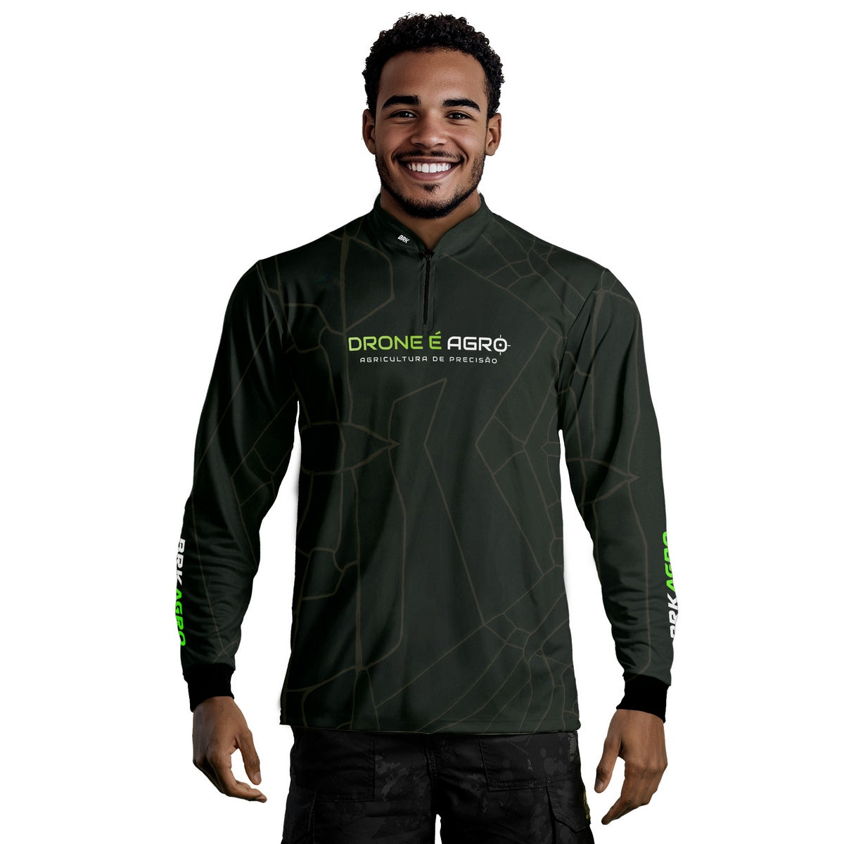 Camisa Agro Brk Agricultura de Precisão com Proteção Solar UV50+ - Brk Agro
