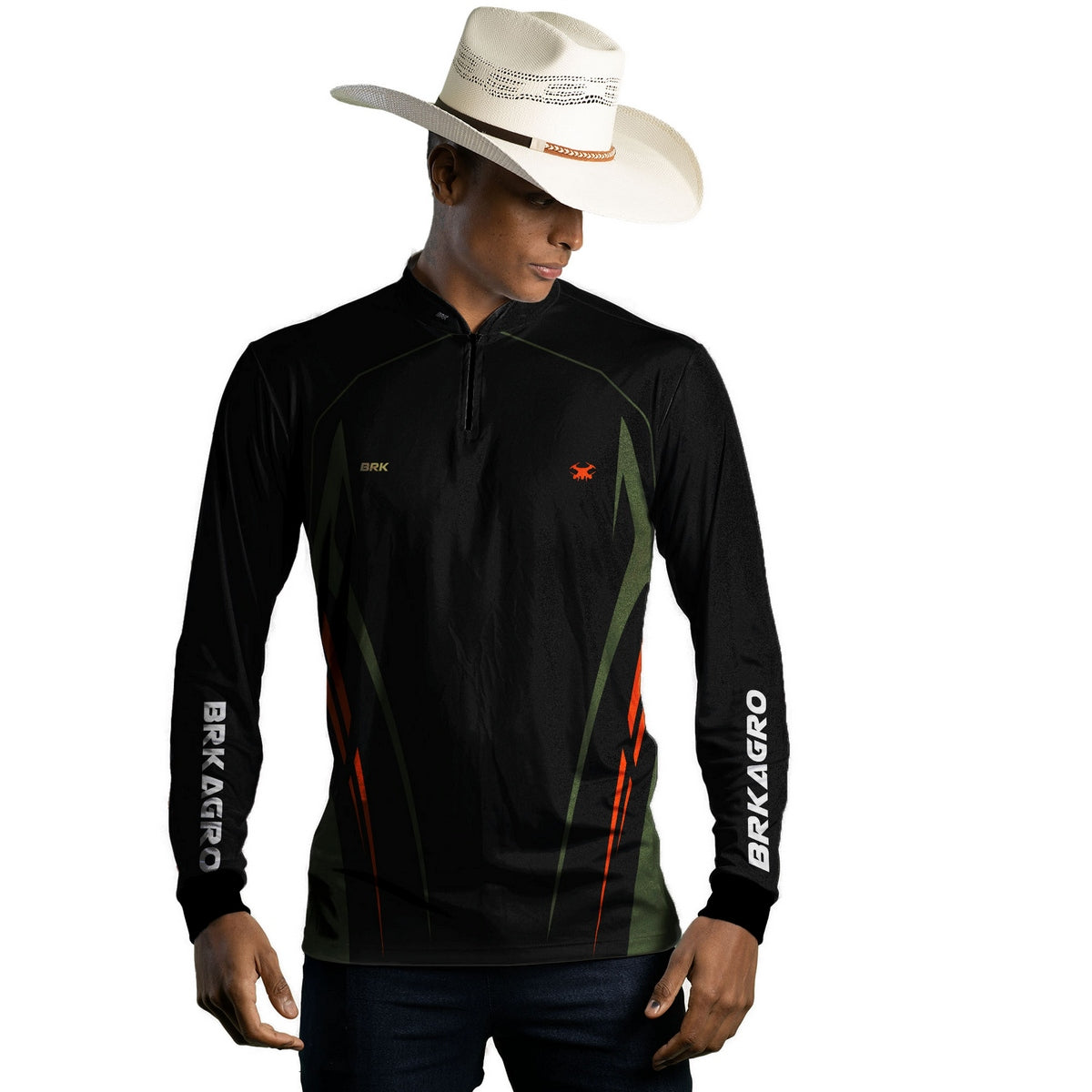 Camisa Agro Brk O Agro é Drone com Proteção Solar UV50+ - Brk Agro