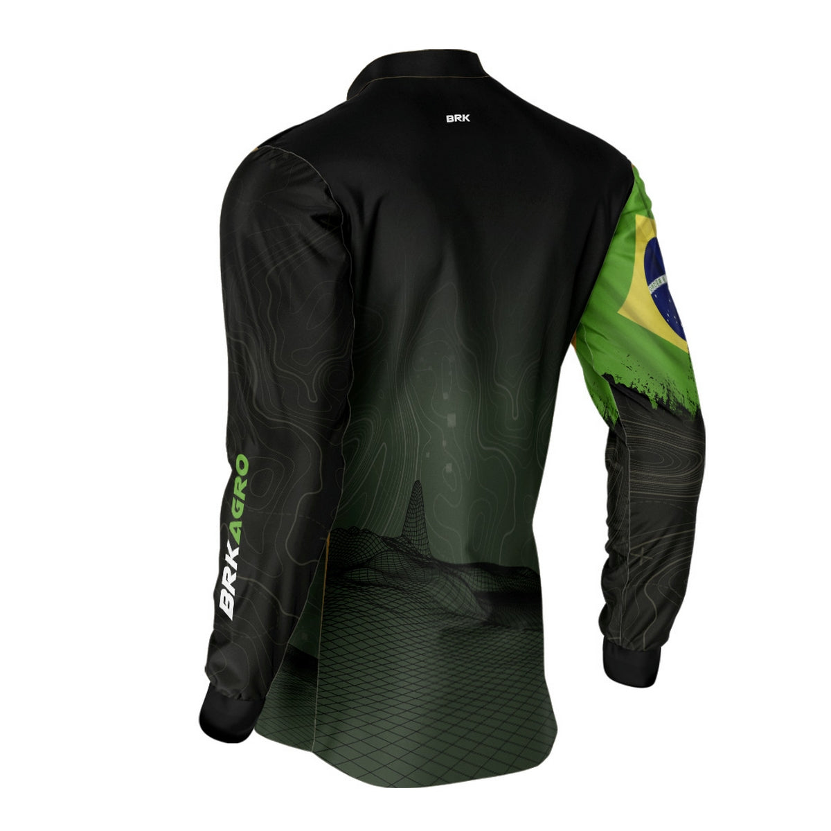Camisa Agro Brk Topografia Hightech com Proteção Solar UV50+ - Brk Agro