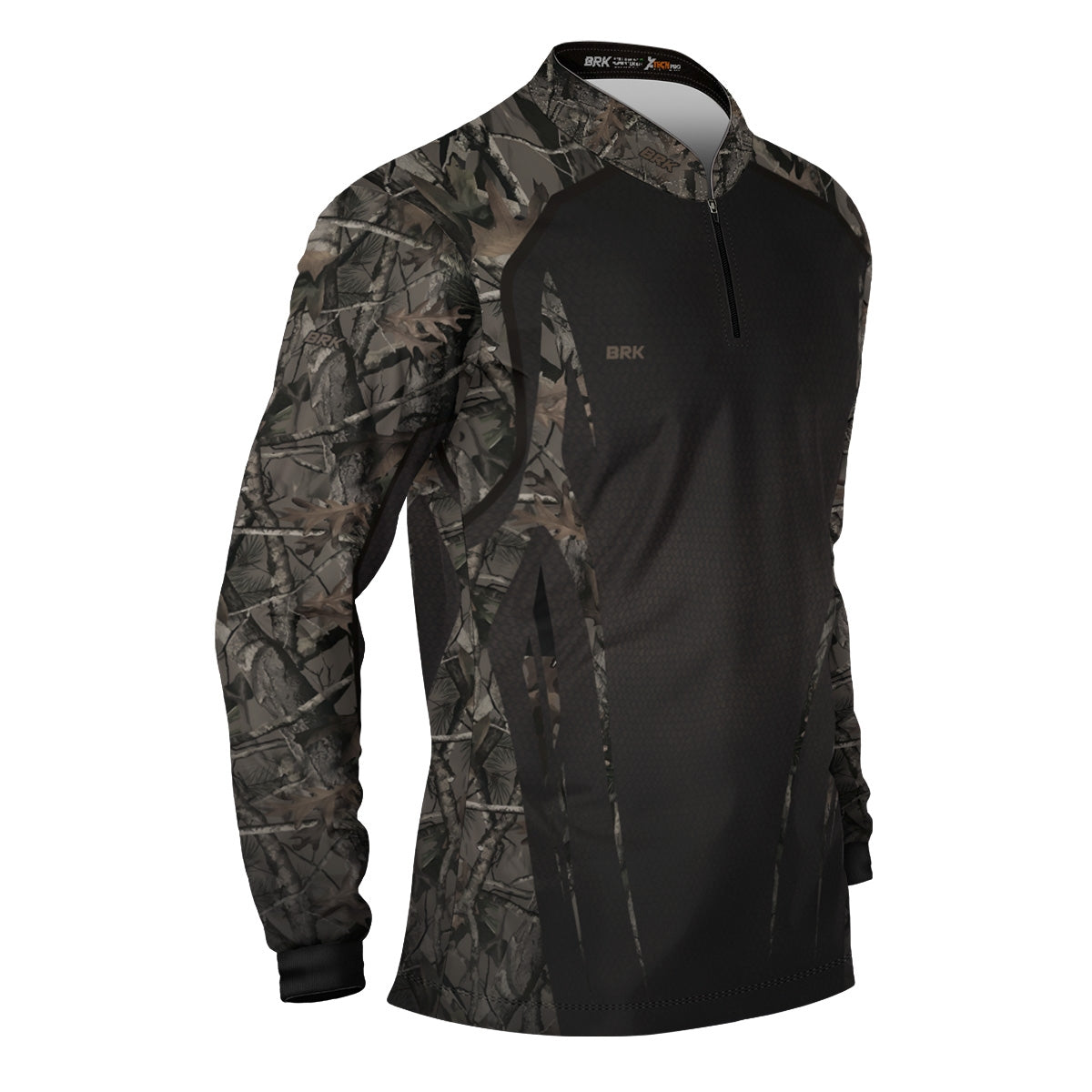 Camisa Agro Brk Camuflada Galhos com Proteção Solar UV50+ - Brk Agro