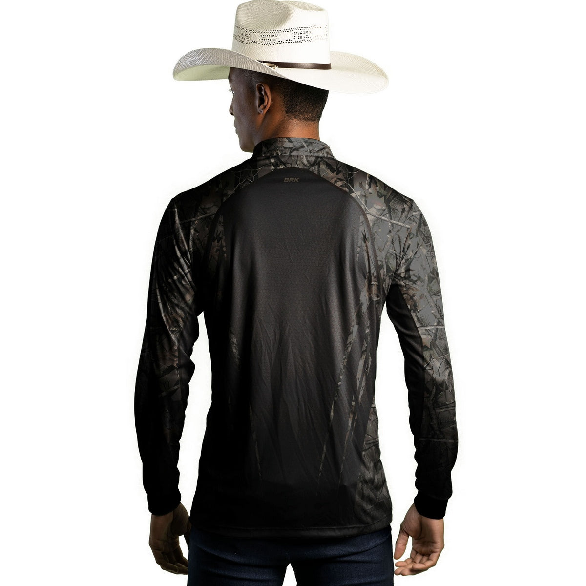Camisa Agro Brk Camuflada Galhos com Proteção Solar UV50+ - Brk Agro