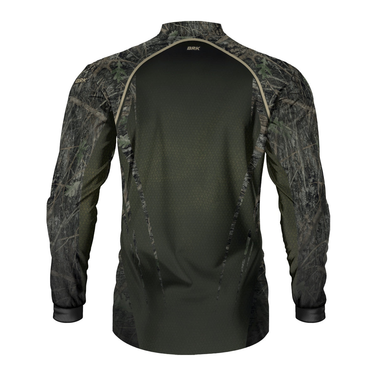 Camisa Agro Brk Camuflada Verde com Proteção Solar UV50+ - Brk Agro