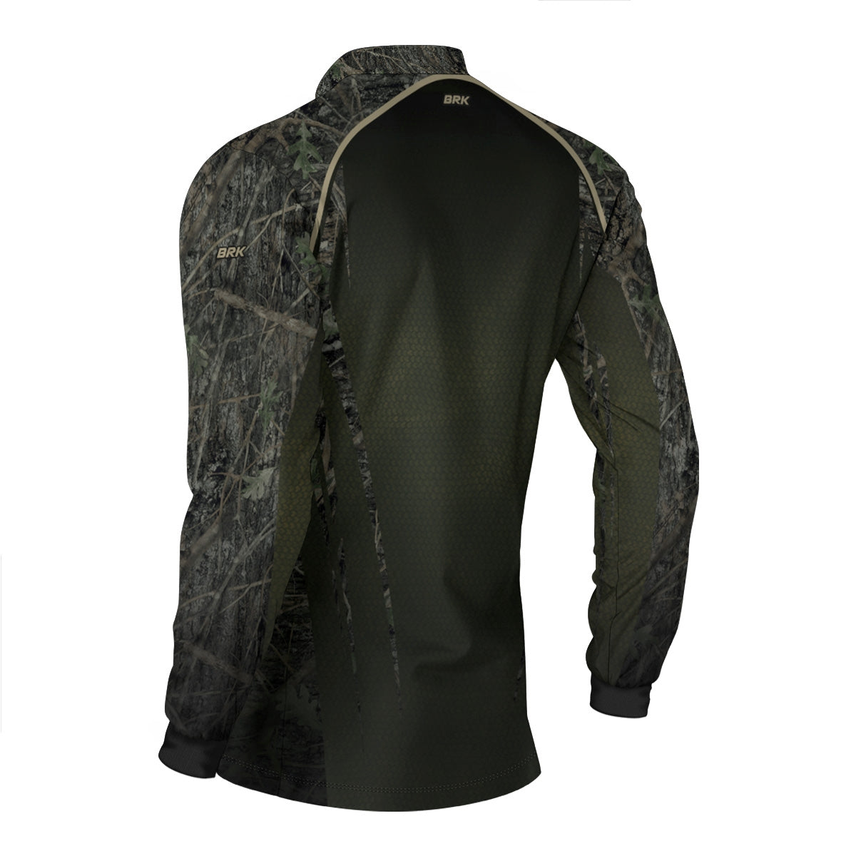 Camisa Agro Brk Camuflada Verde com Proteção Solar UV50+ - Brk Agro