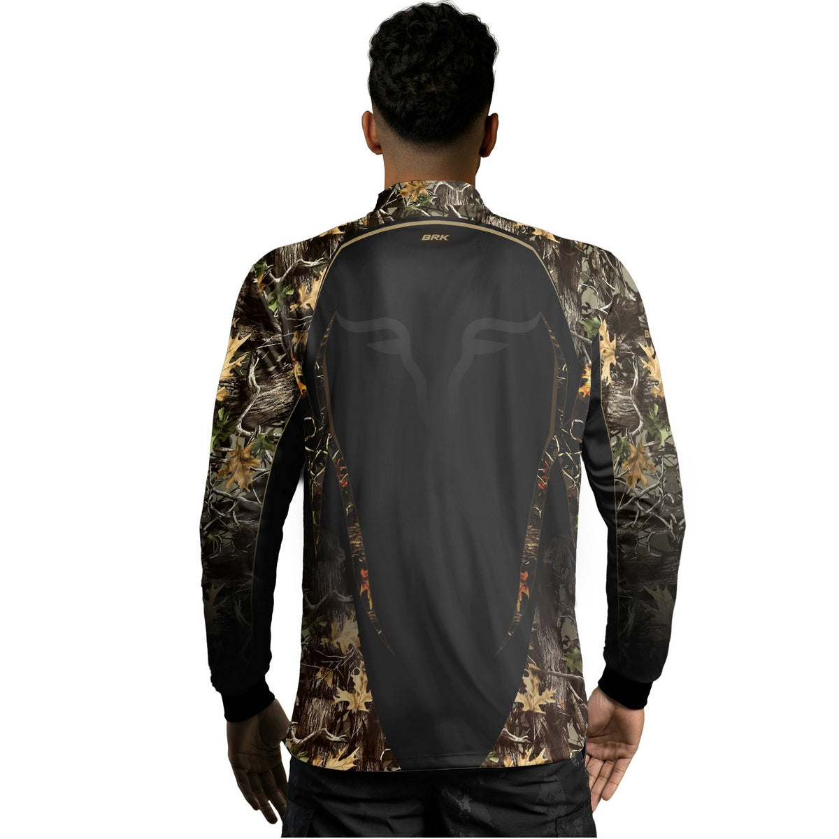 Camisa Agro Brk Camuflada Long Horn com Proteção Solar UV50+ - Brk Agro
