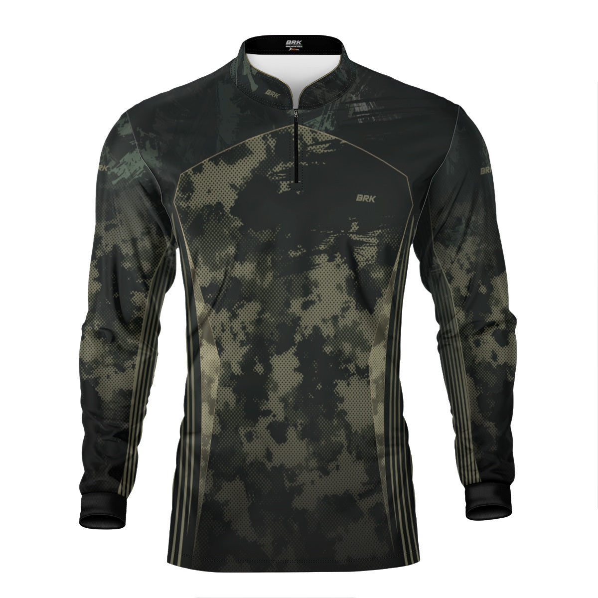 Camisa Agro Brk Camuflada Militar com Proteção Solar UV50+ - Brk Agro