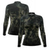 Camisa Agro Feminina Brk Camuflada Militar com Proteção Solar UV50+ - Brk Agro