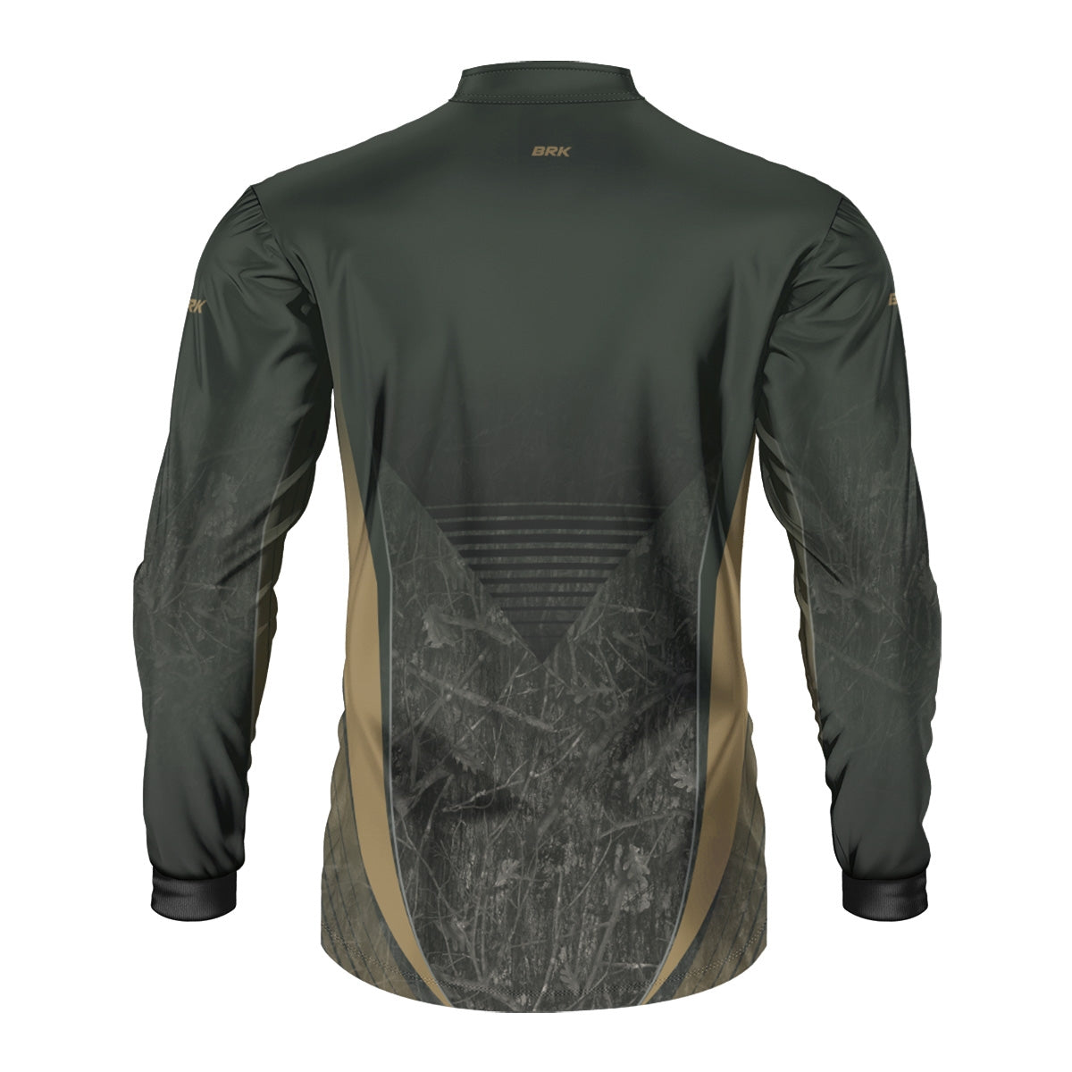 Camisa Agro Brk Camuflada Verde com Proteção Solar UV50+ - Brk Agro