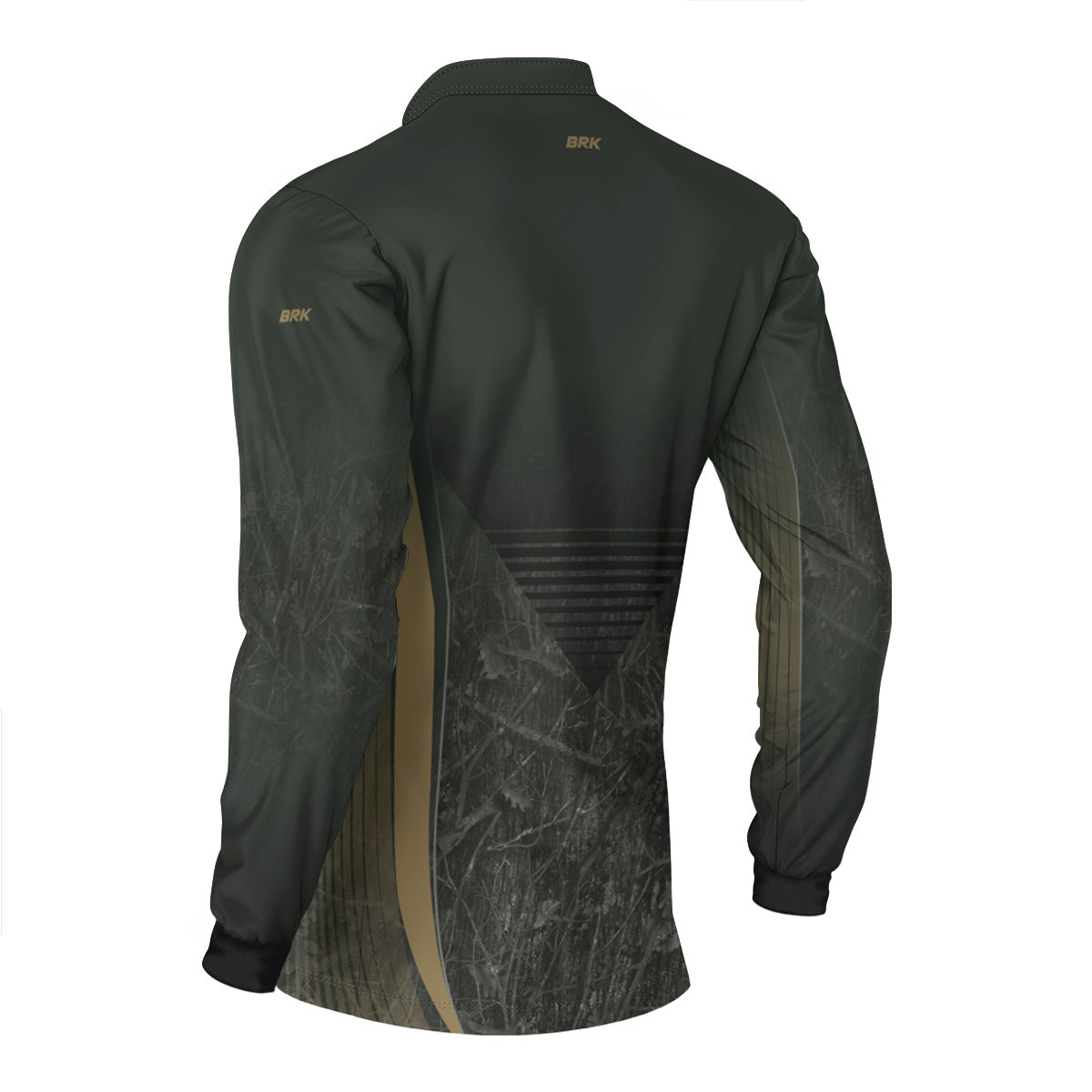 Camisa Agro Brk Camuflada Verde com Proteção Solar UV50+ - Brk Agro