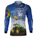 Camisa Agro Brk Jesus Agricultura de Precisão com UV50 - Tamanho:PP - Envio Imediato - Brk Agro