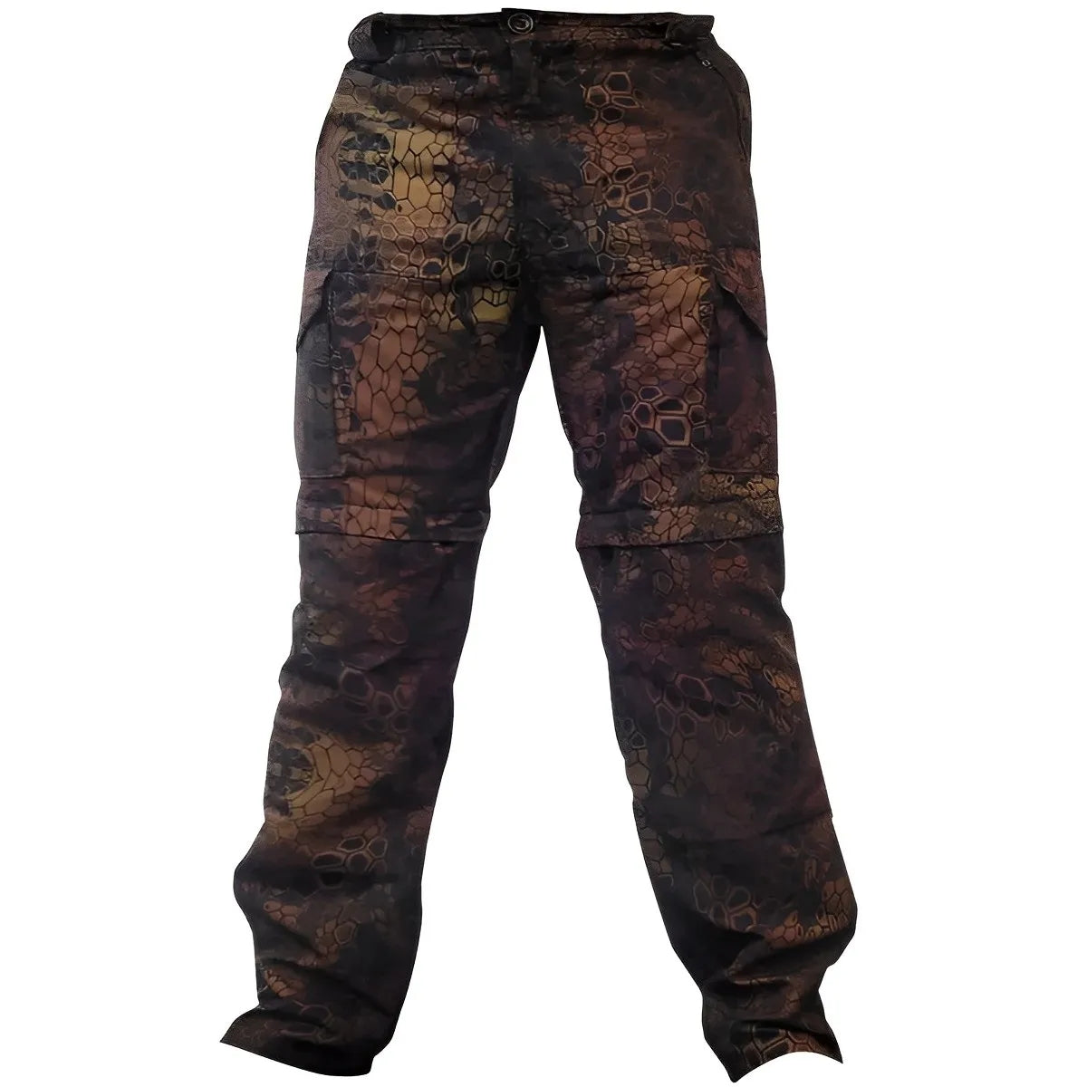 Calça Tática Country Brk Camuflado Phyton UV35+ (Vira Bermuda) - Brk Agro
