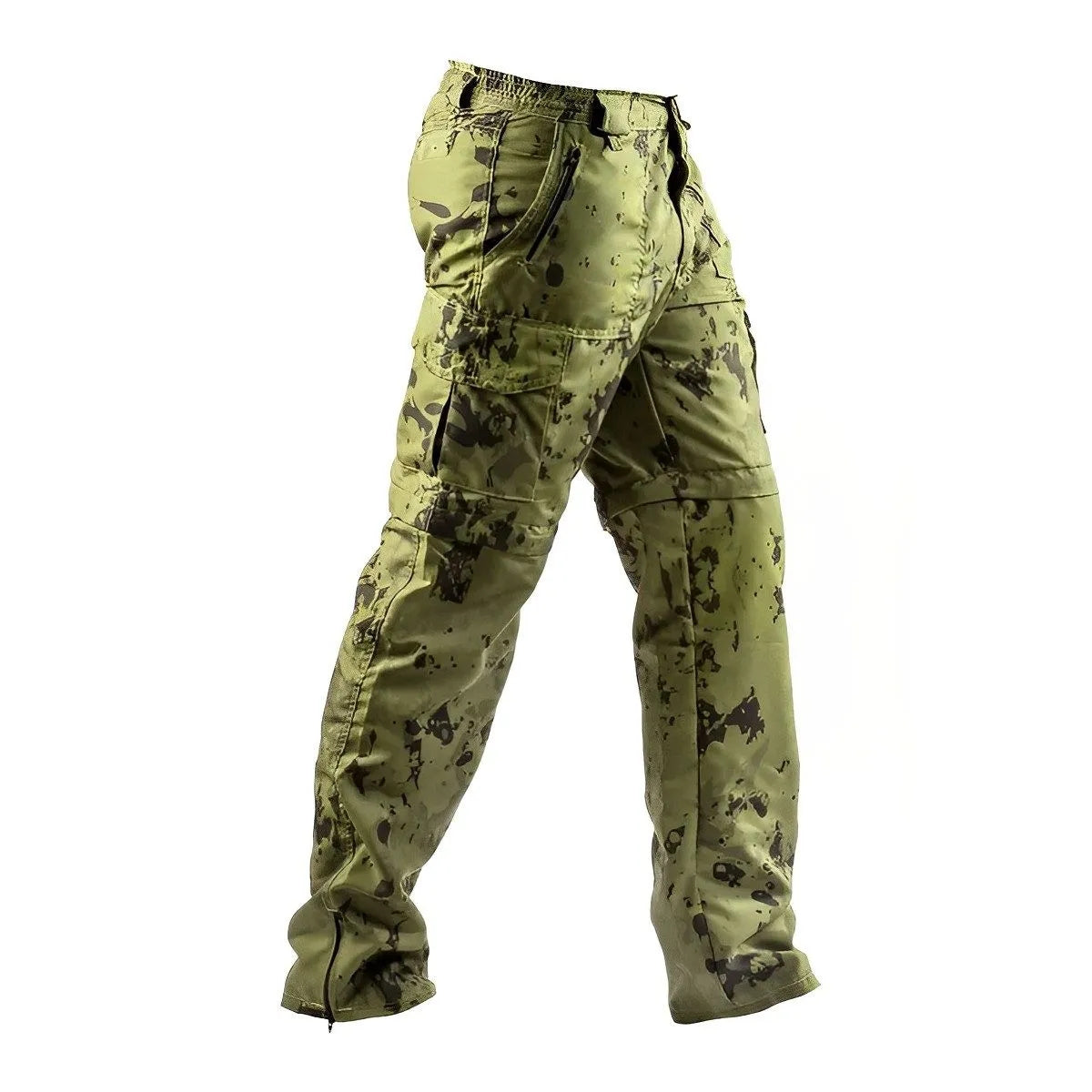 Calça Tática Country Brk Camuflado Verde UV35+ (Vira Bermuda) - Brk Agro
