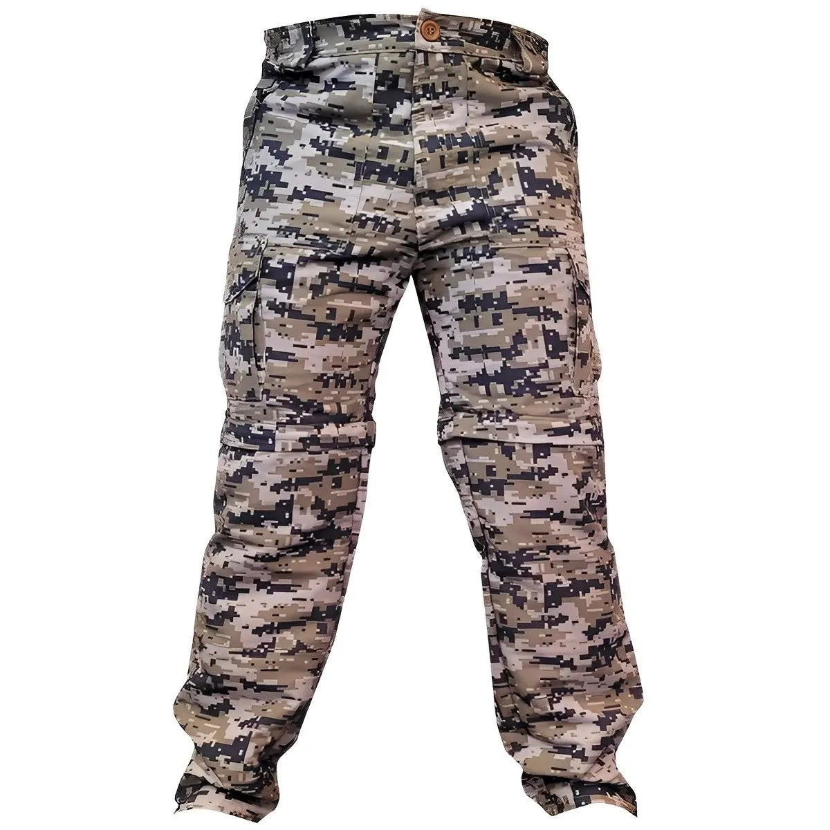 Calça Tática Country Brk Pixel Camuflado UV35+ (Vira Bermuda) - Brk Agro