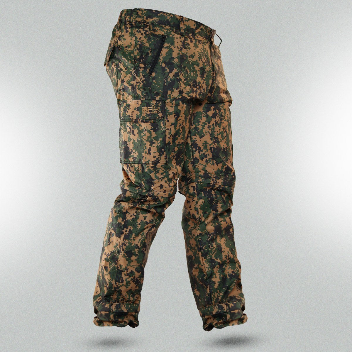 Calça Tática Country Brk Militar Verde UV35+ (Vira Bermuda) - Brk Agro