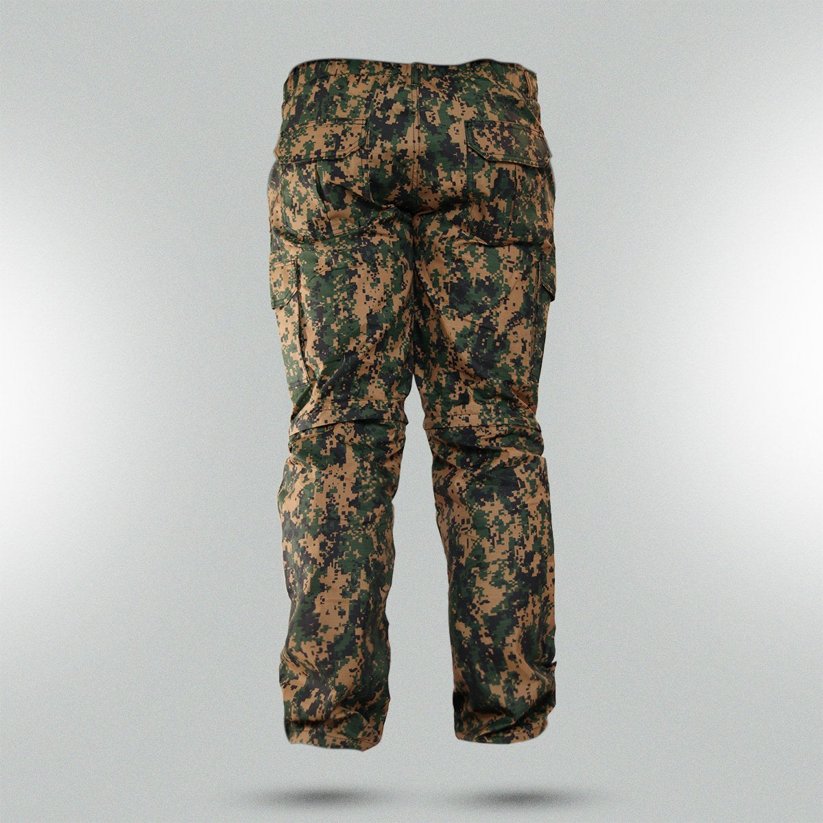 Calça Tática Country Brk Militar Verde UV35+ (Vira Bermuda) - Brk Agro