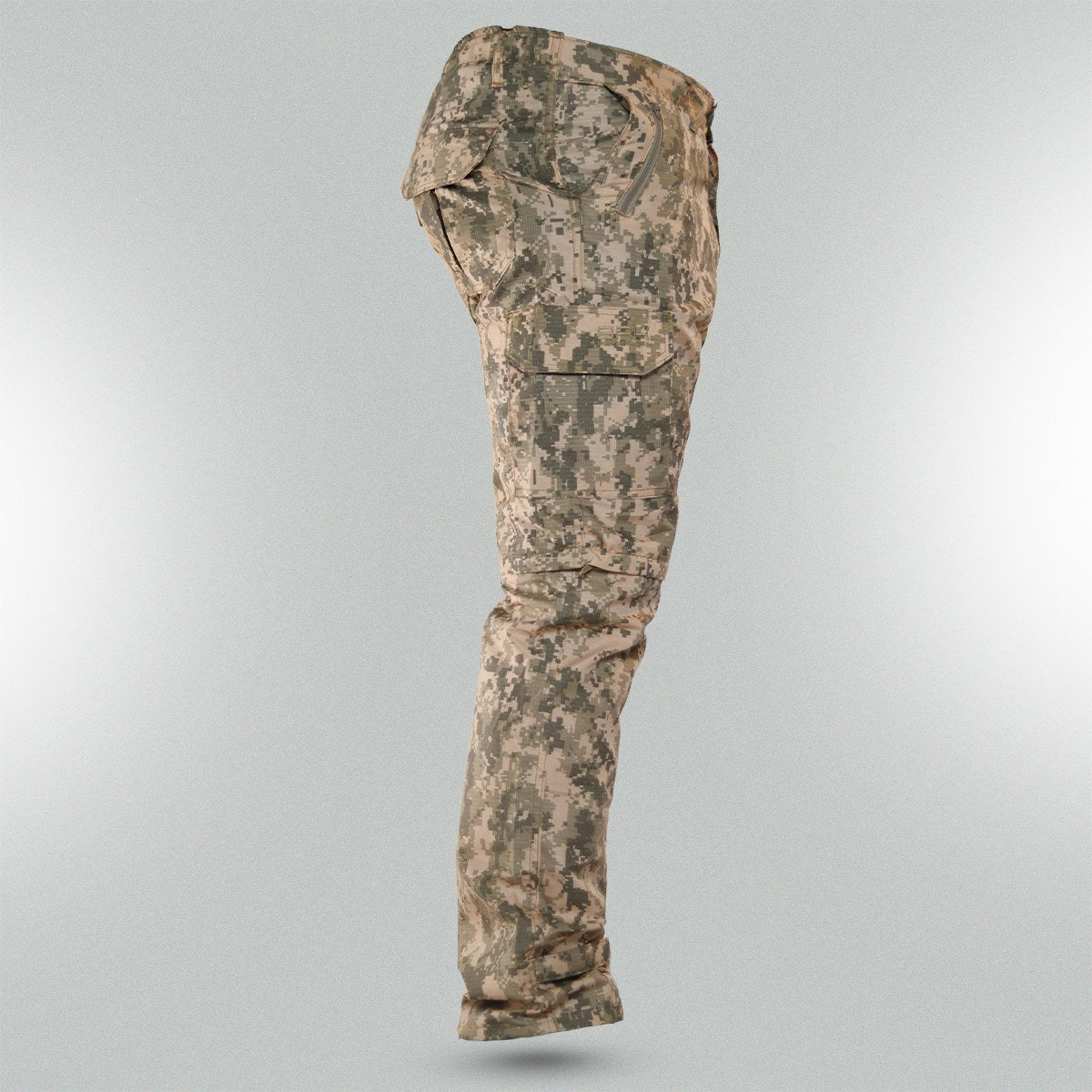 Calça Tática Country Brk Militar Bege UV35+ (Vira Bermuda) - Brk Agro