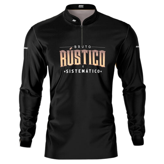 Camisa Agro Brk Bruto, Rústico e Sistemático com UV50 - Tamanho:PP - Envio Imediato - Brk Agro