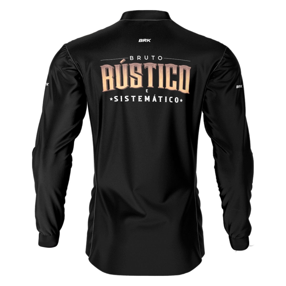 Camisa Agro Brk Bruto, Rústico e Sistemático com UV50 - Tamanho:PP - Envio Imediato - Brk Agro