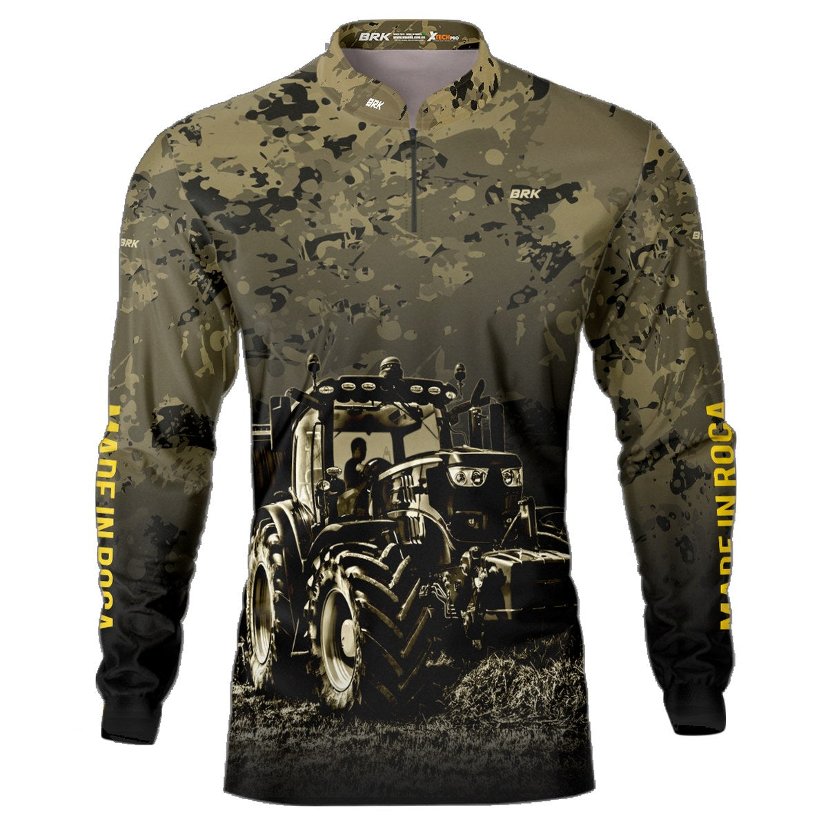 Camisa Agro Brk Camuflada com Proteção Solar UV50+ - Brk Agro