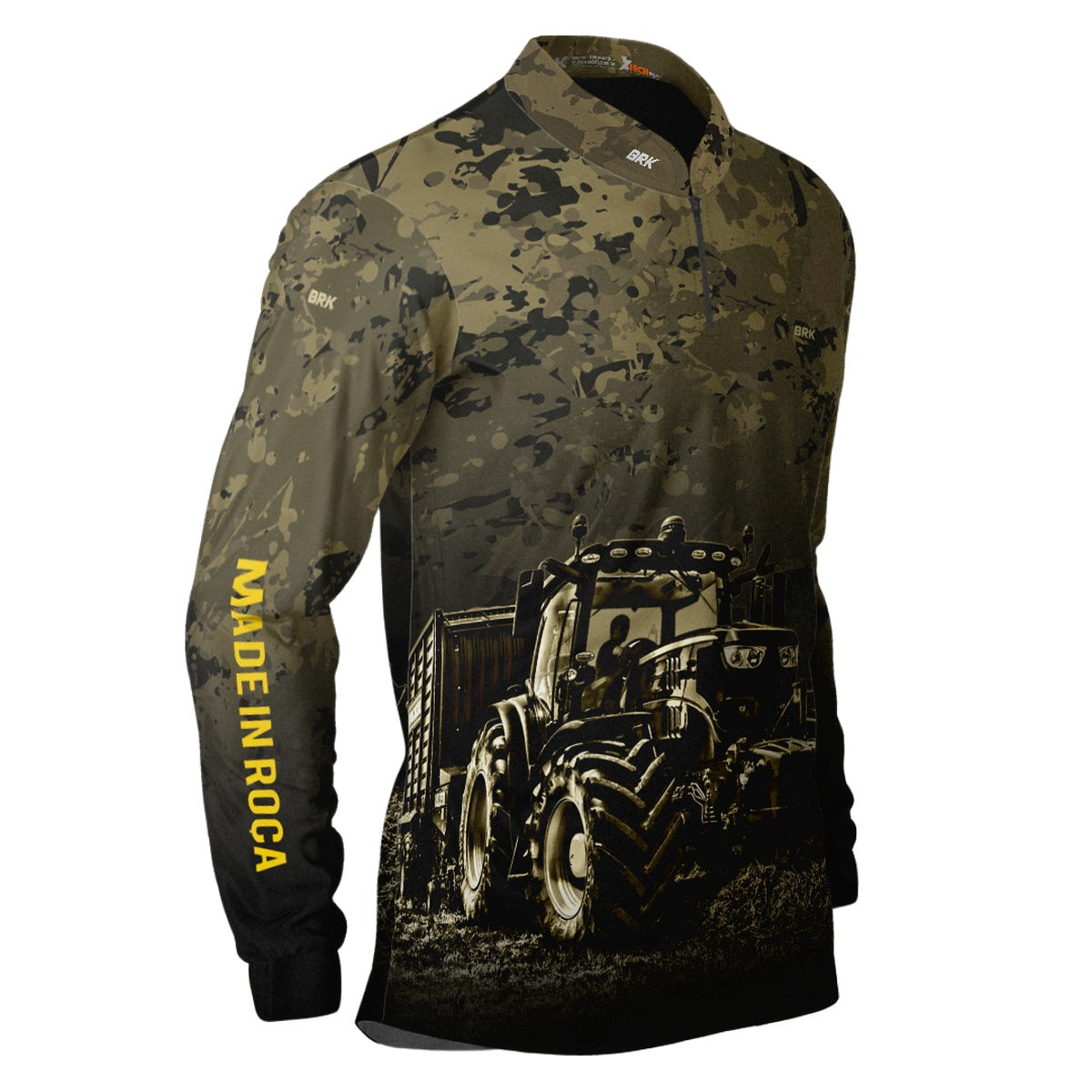 Camisa Agro Brk Camuflada com Proteção Solar UV50+ - Brk Agro