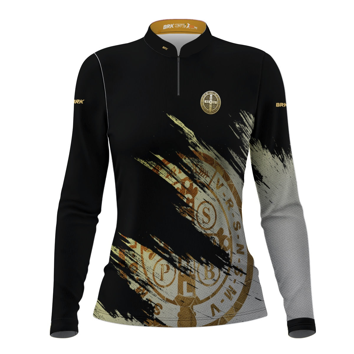 Camisa Agro Feminina Brk São Bento Grunge com Proteção Solar UV50+ - Brk Agro