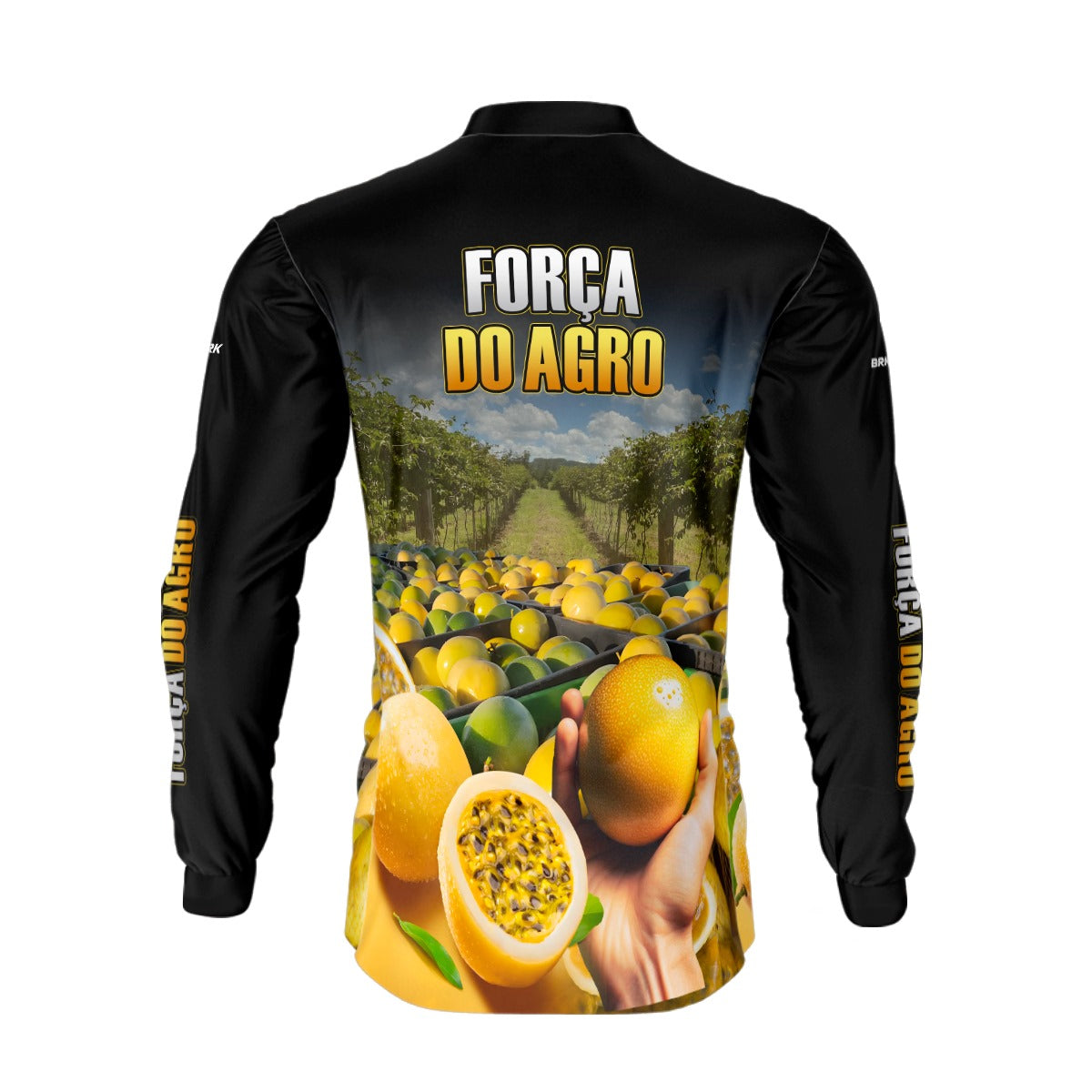 Camisa Agro Brk A Força do Agro Produtor de Maracujá com UV50+ - Brk Agro