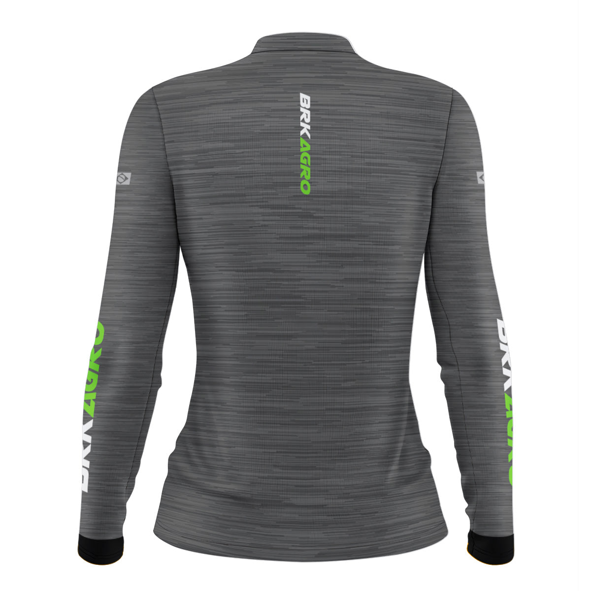 Camisa Feminina Agro  Brk Mescla Cinza com Proteção Solar UV50+ - Brk Agro