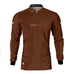 Camisa Agro Brk Marrom com Proteção Solar UV50+ - Brk Agro