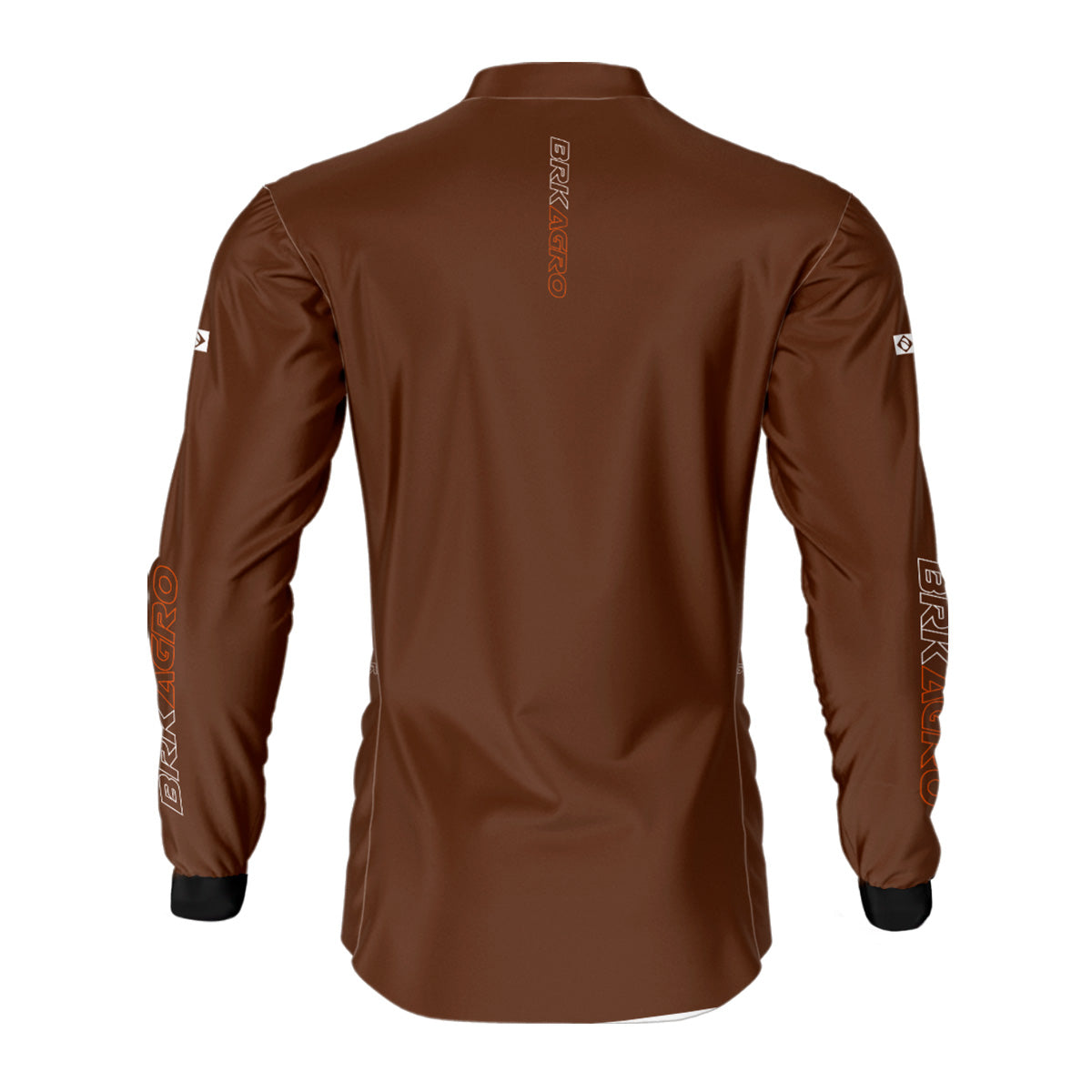 Camisa Agro Brk Marrom com Proteção Solar UV50+ - Brk Agro