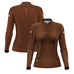 Camisa Feminina Agro Brk Marrom com Proteção Solar UV50+ - Brk Agro
