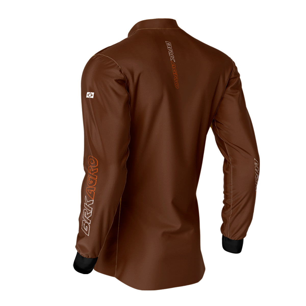 Camisa Agro Brk Marrom com Proteção Solar UV50+ - Brk Agro