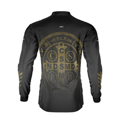 Camisa Agro Brk São Bento Degradê com Proteção Solar UV50+ Envio Imediato