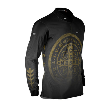 Camisa Agro Brk São Bento Degradê com Proteção Solar UV50+ Envio Imediato - Brk Agro