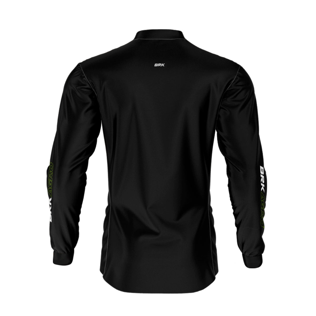 Camisa Agro Brk Preto Básica com Proteção Solar UV50+ - Brk Agro