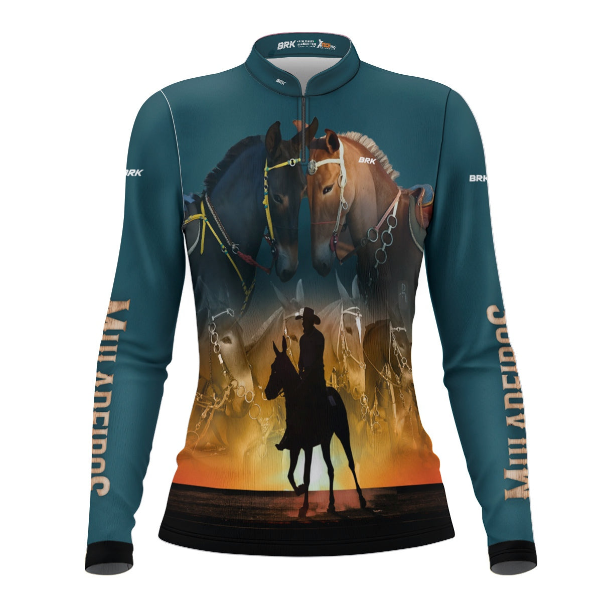 Camisa Feminina Agro  Brk Muladeiro com Proteção Solar UV50+ - Brk Agro