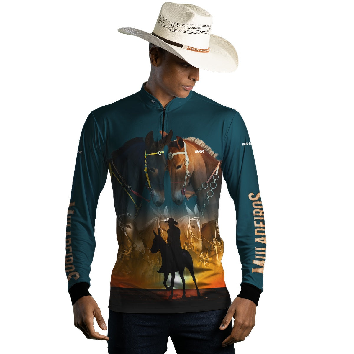 Camisa Agro Brk Muladeiro com Proteção Solar UV50+ - Brk Agro