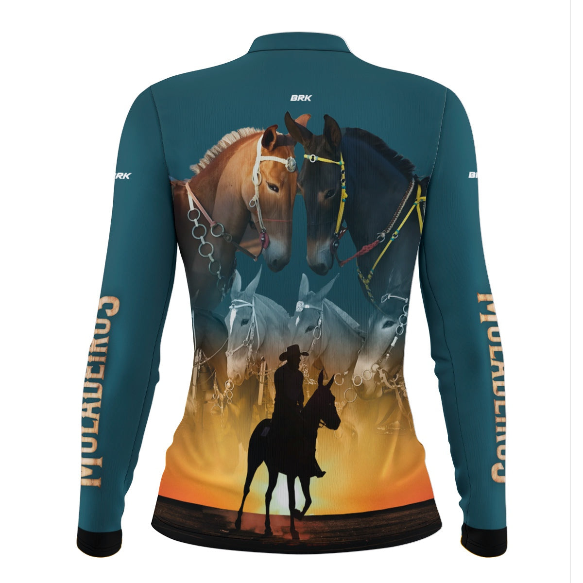 Camisa Feminina Agro  Brk Muladeiro com Proteção Solar UV50+ - Brk Agro