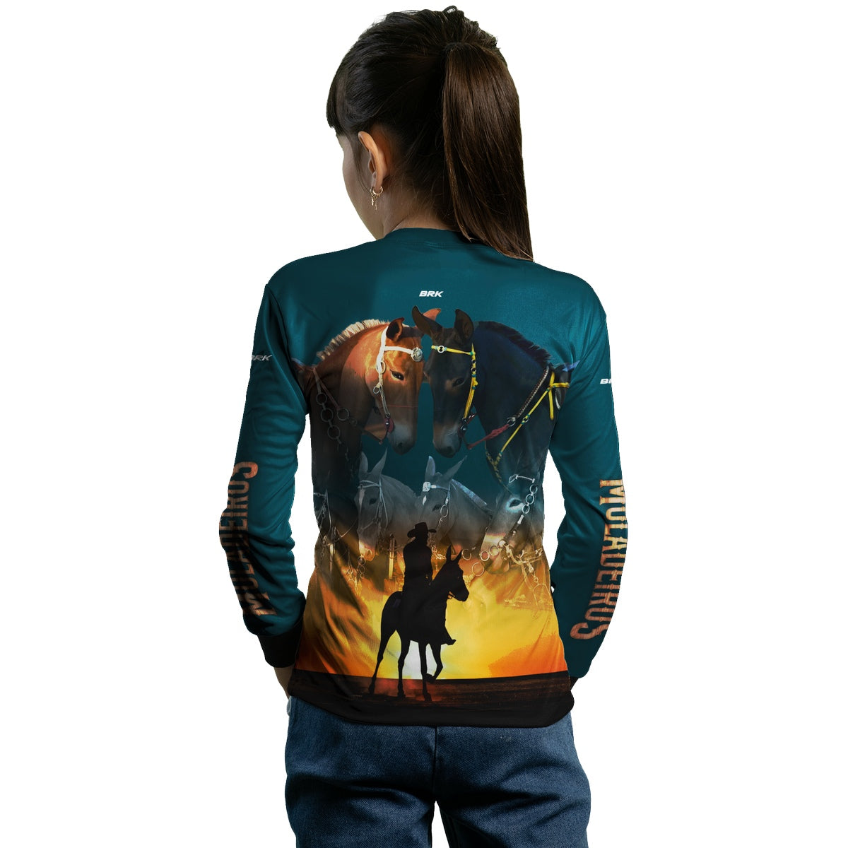 Camisa Infantil Agro Brk Muladeiro com Proteção Solar UV50+ - Brk Agro