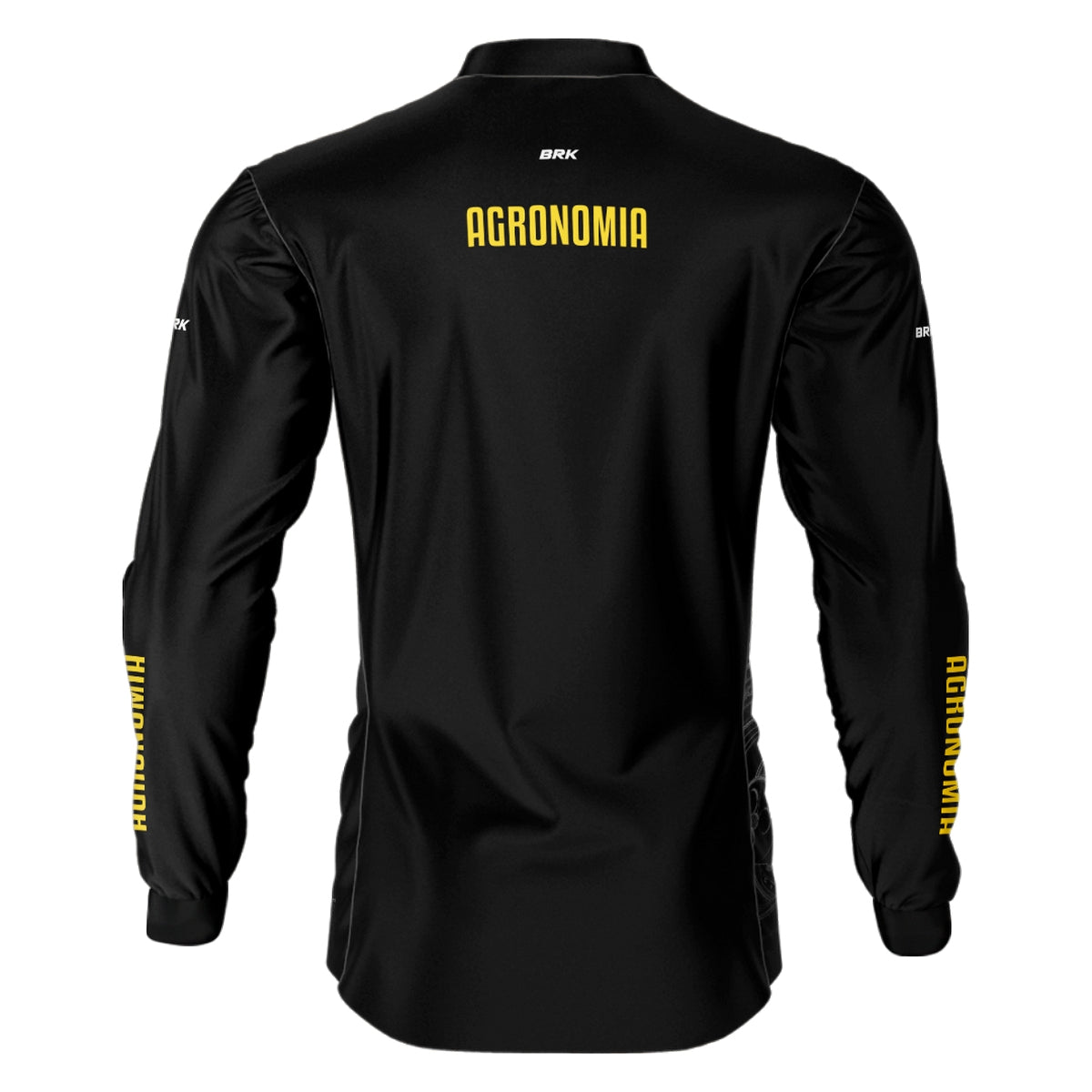 Camisa Agro Brk Agronomia Preta 2 com UV50+ - Brk Agro