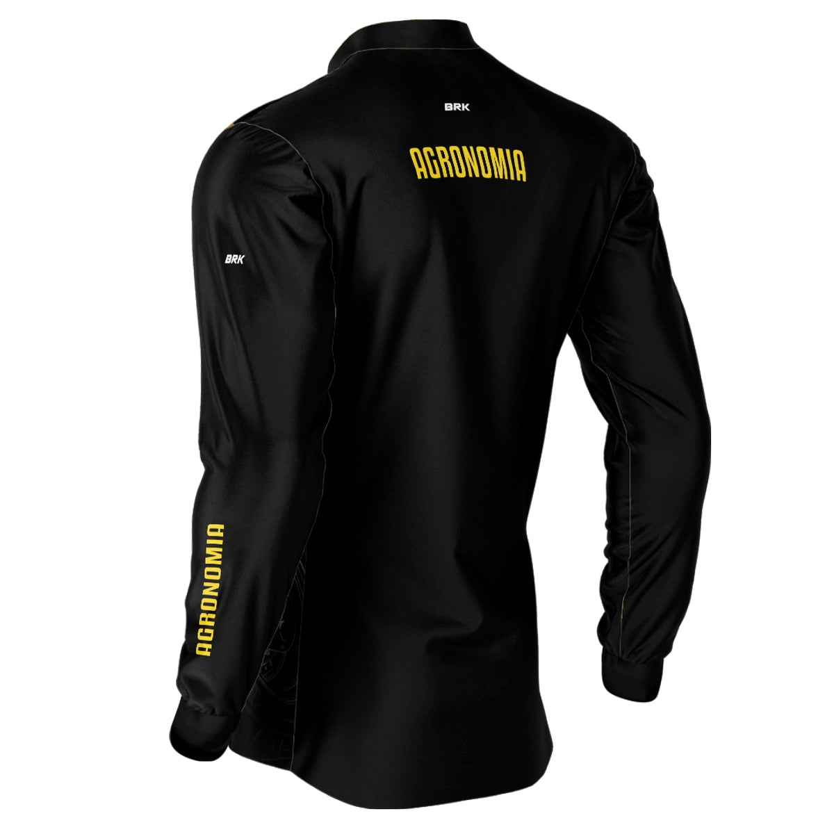 Camisa Agro Brk Agronomia Preta 2 com UV50+ - Brk Agro