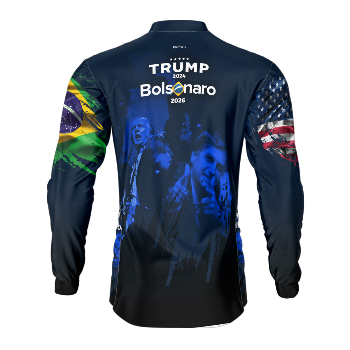 Camisa Agro Brk Trump e Bolsonaro com Proteção Solar UV50+ - Brk Agro