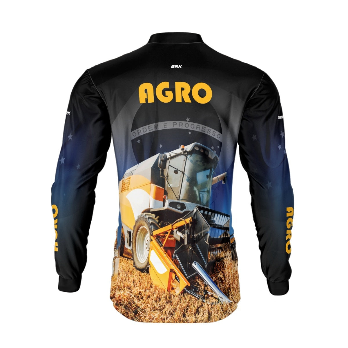 Camisa Agro Brk Trator com Proteção Solar UV50+ - Brk Agro