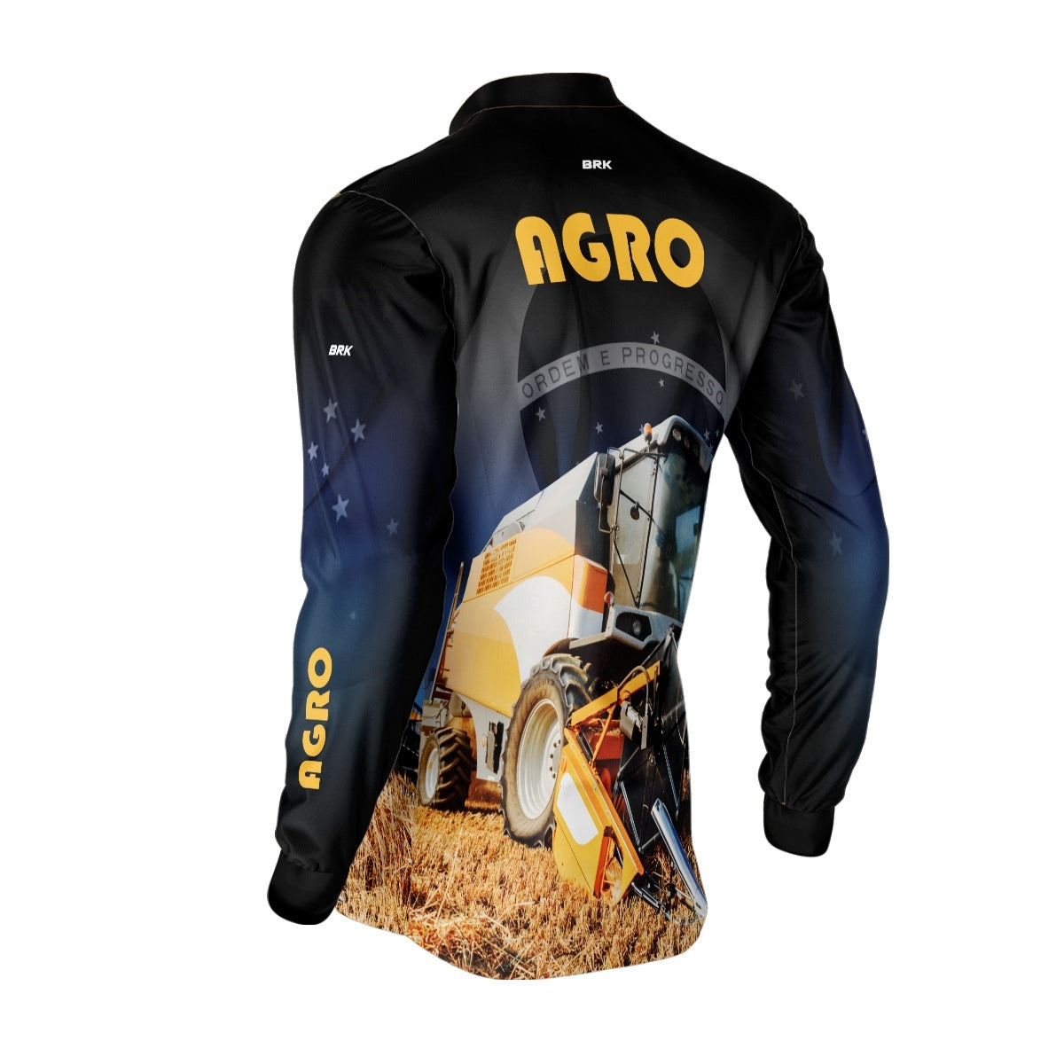 Camisa Agro Brk Trator com Proteção Solar UV50+ - Brk Agro