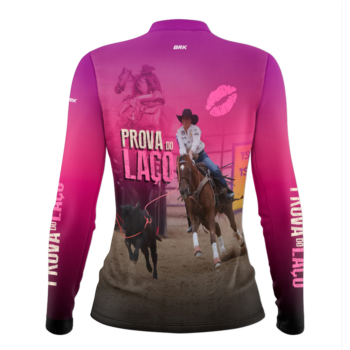 Camisa Feminina Agro  Brk Prova do Laço com Proteção Solar UV50+ - Brk Agro