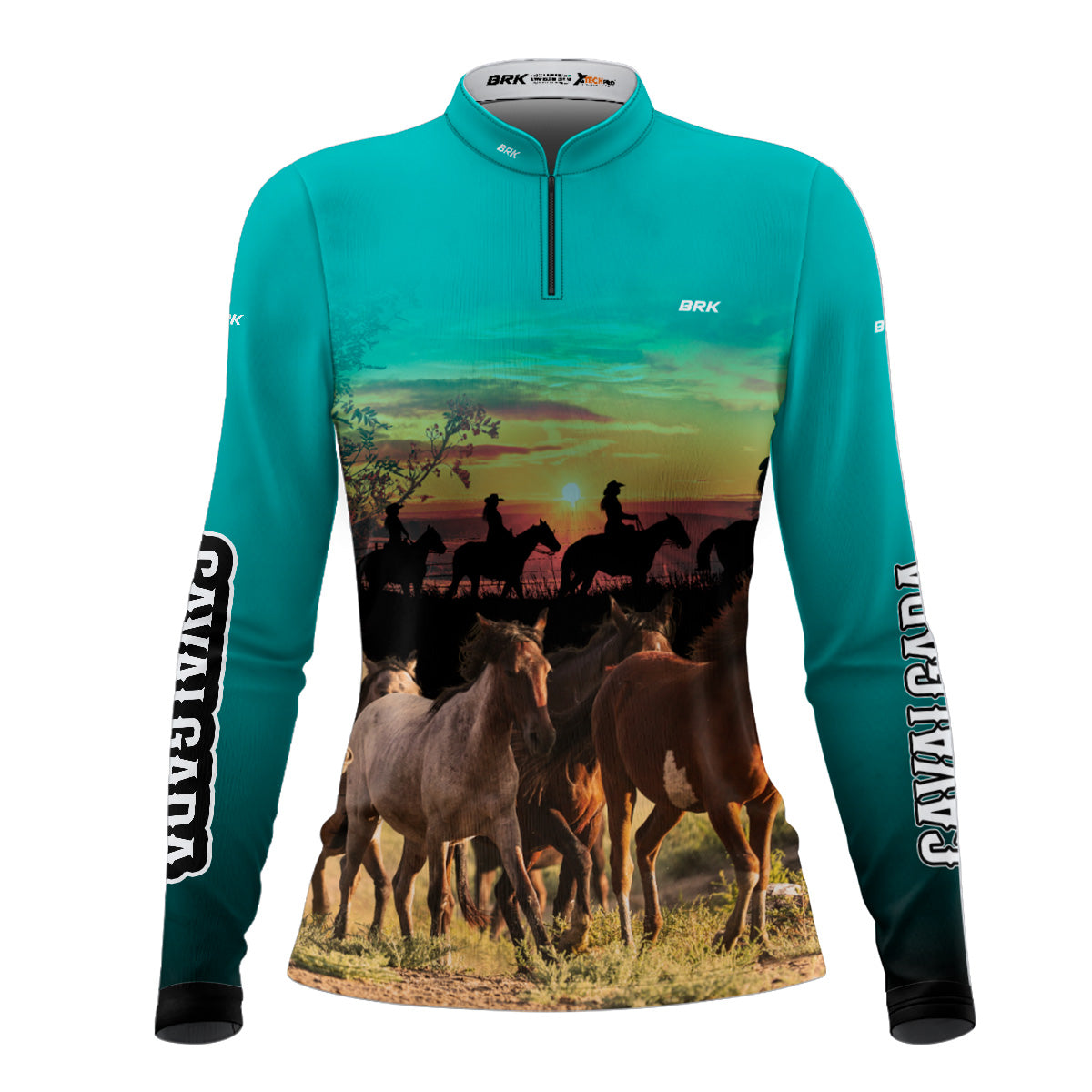 Camisa Feminina Agro  Brk Comitiva com Proteção Solar UV50+ - Brk Agro